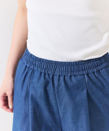 牛仔風短褲套裝（聯名款）