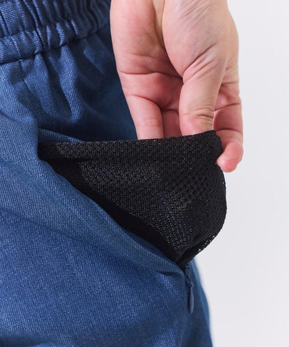 牛仔風短褲套裝（聯名款）