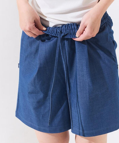 牛仔風短褲套裝（聯名款）