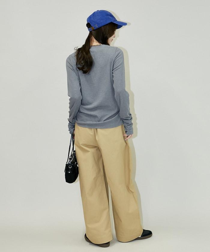 層次感 V領 針織開衫