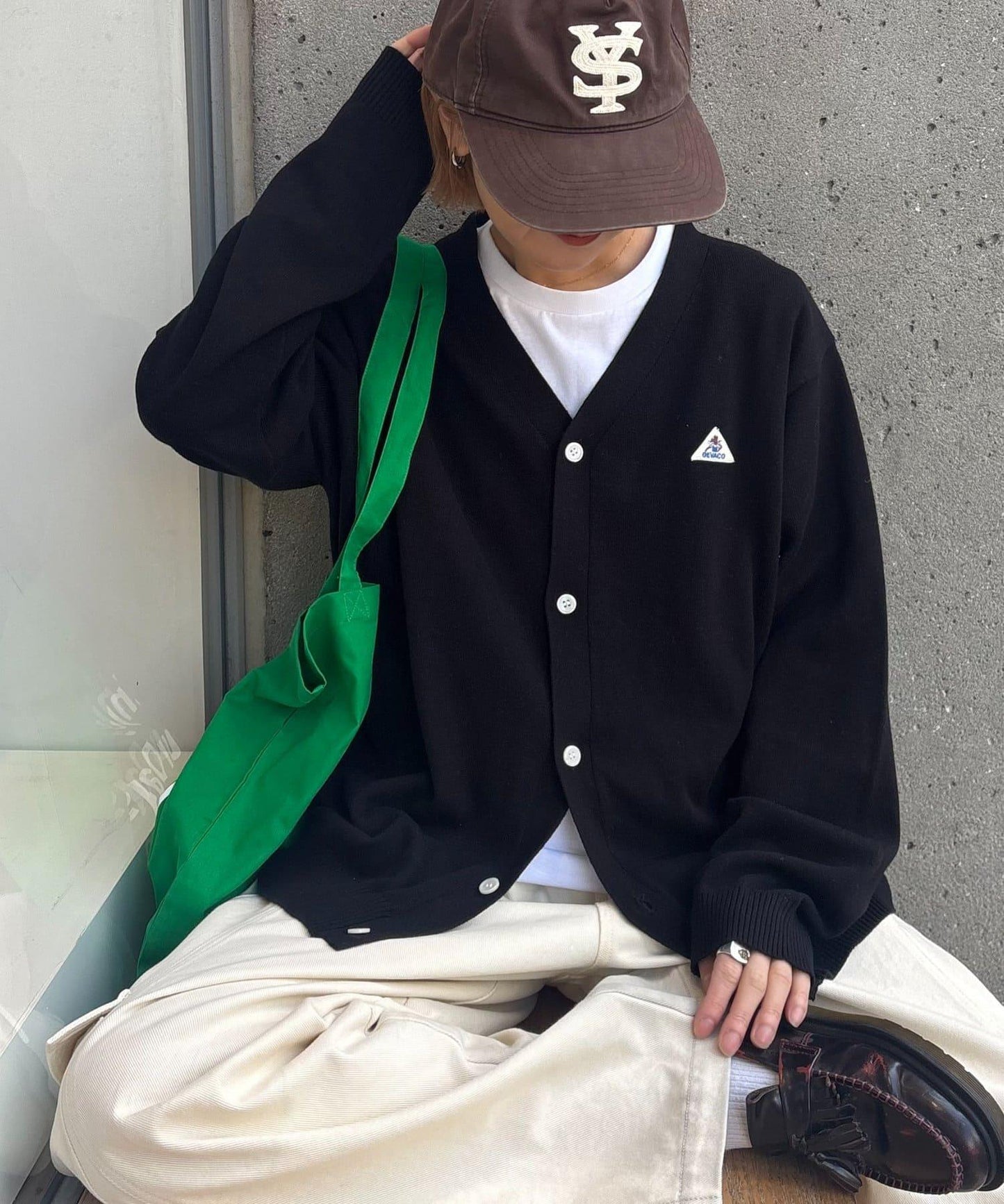 CIAOPANIC TYPY GEVACO 棉質V領針織開衫