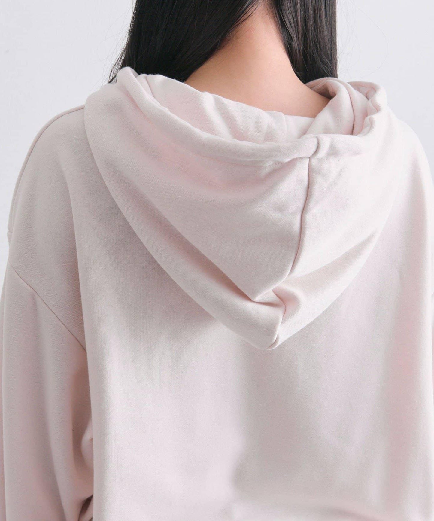 下襬荷葉邊 拉鍊設計 連帽外套