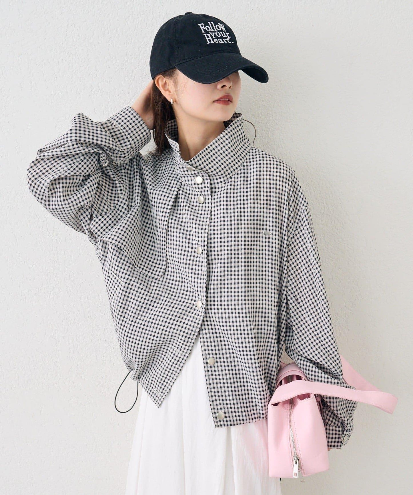 透視風衣短外套