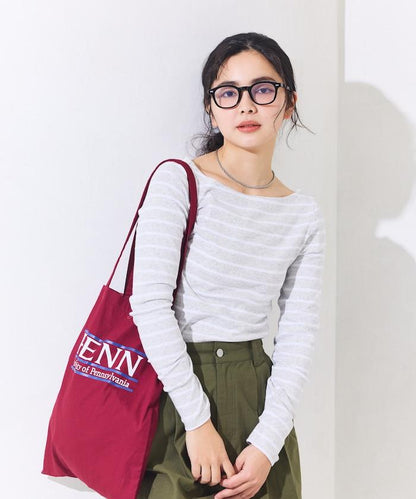 船領條紋棉莫代爾長袖T恤