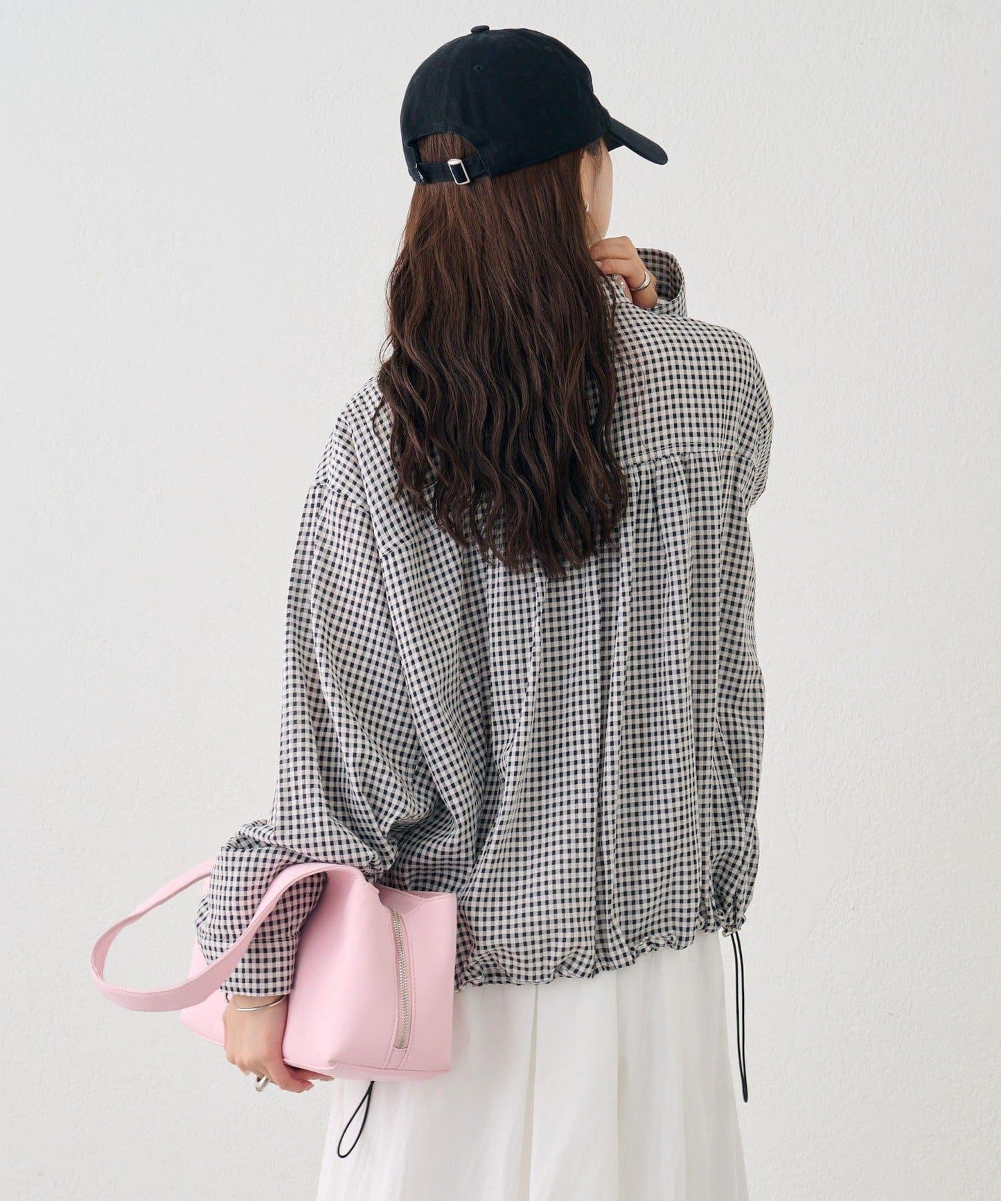 透視風衣短外套