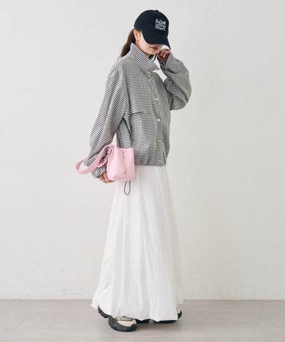 透視風衣短外套