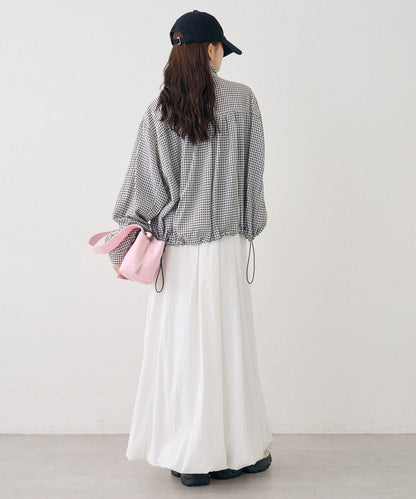 透視風衣短外套