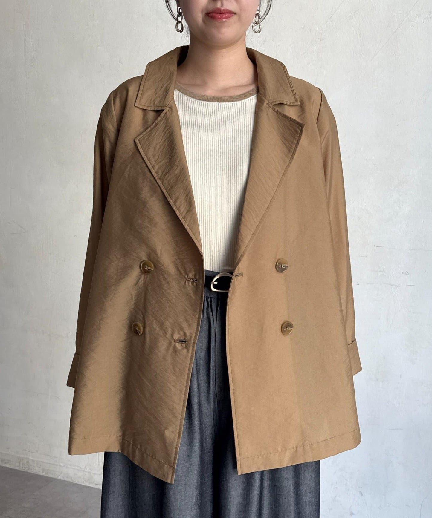 透紗西裝版型西裝外套