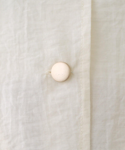 透視風衣短外套