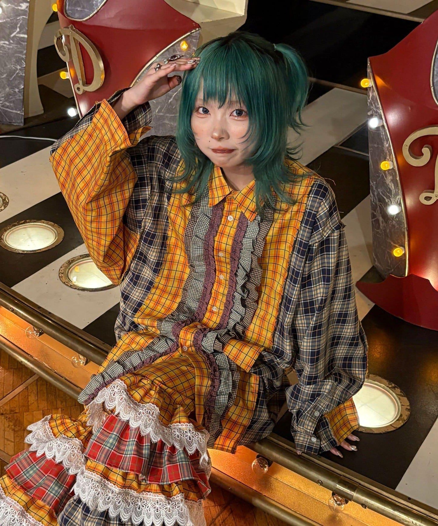 Im×CIAO 荷葉邊設計襯衫