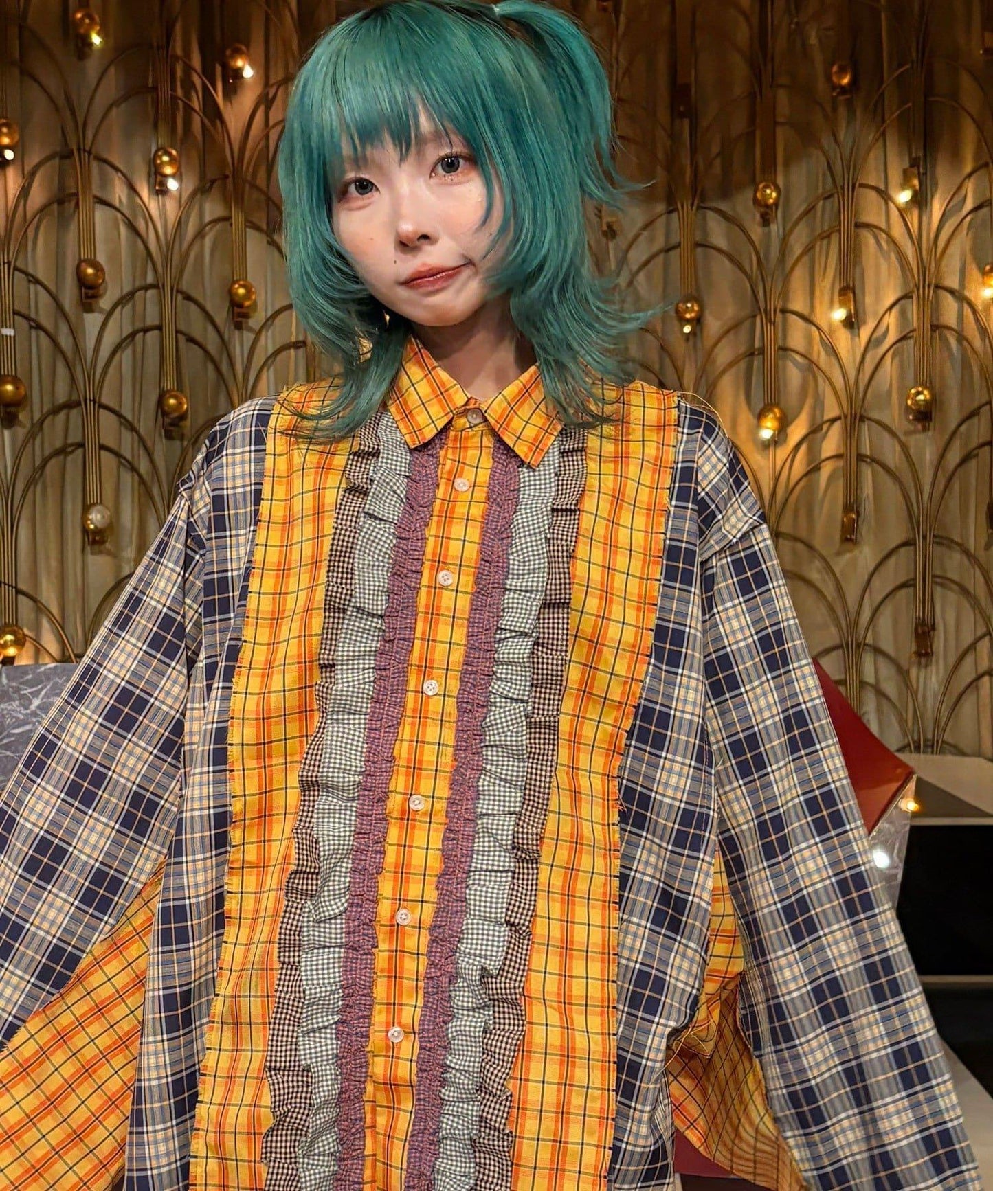 Im×CIAO 荷葉邊設計襯衫