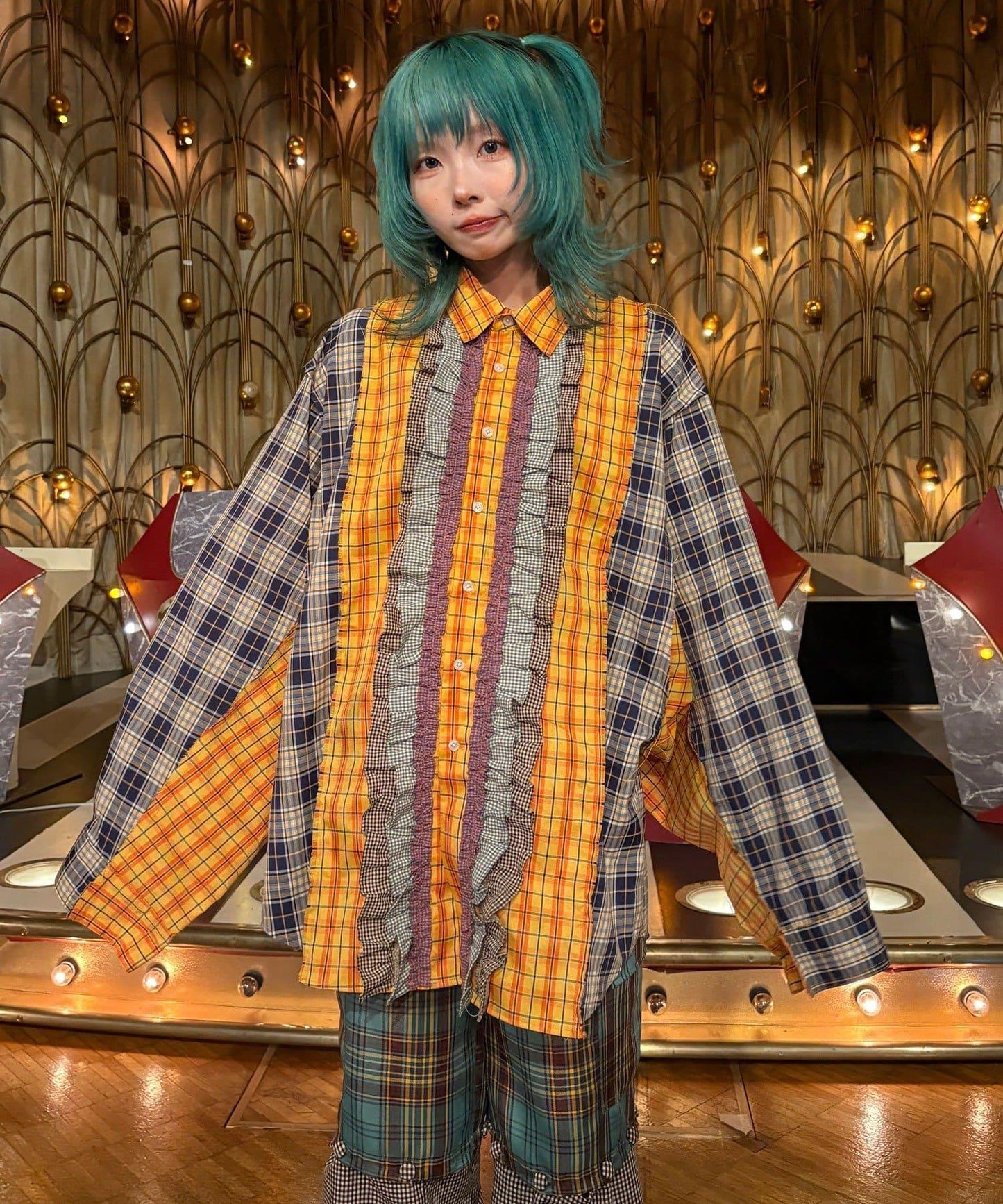 Im×CIAO 荷葉邊設計襯衫