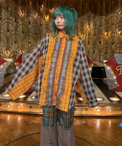 Im×CIAO 荷葉邊設計襯衫