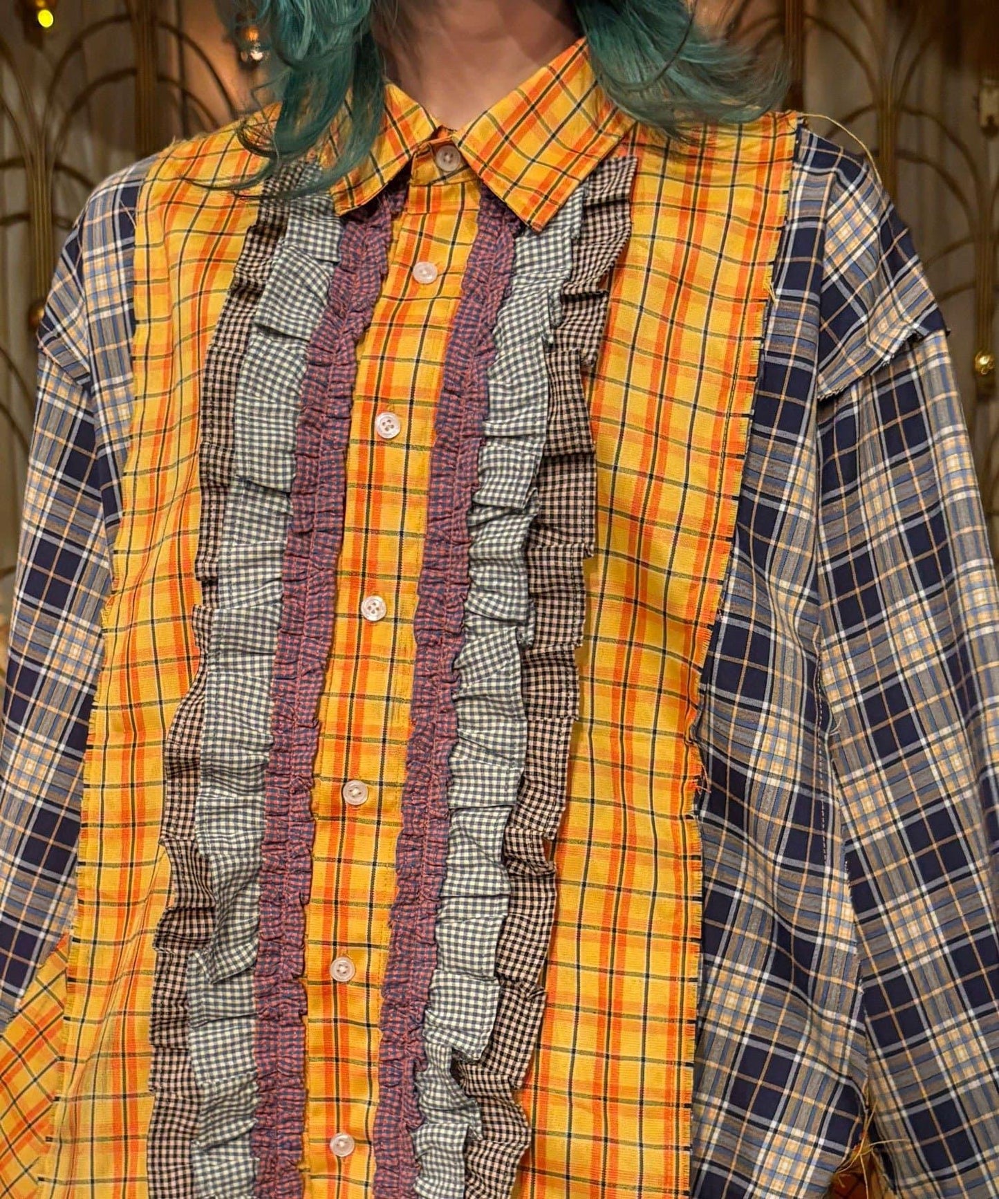 Im×CIAO 荷葉邊設計襯衫