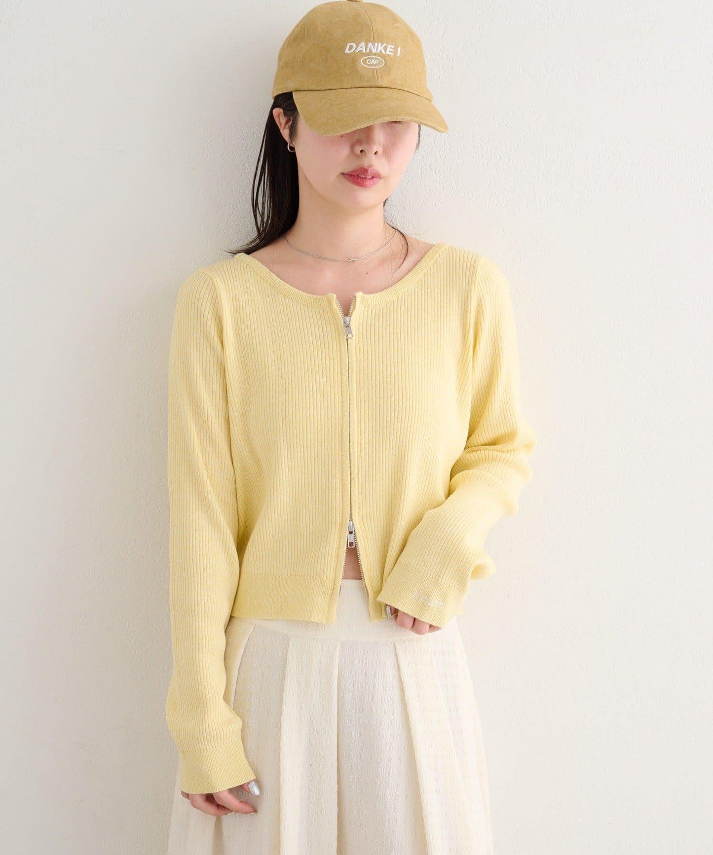 B 金銀絲針織 拉鍊 針織開衫