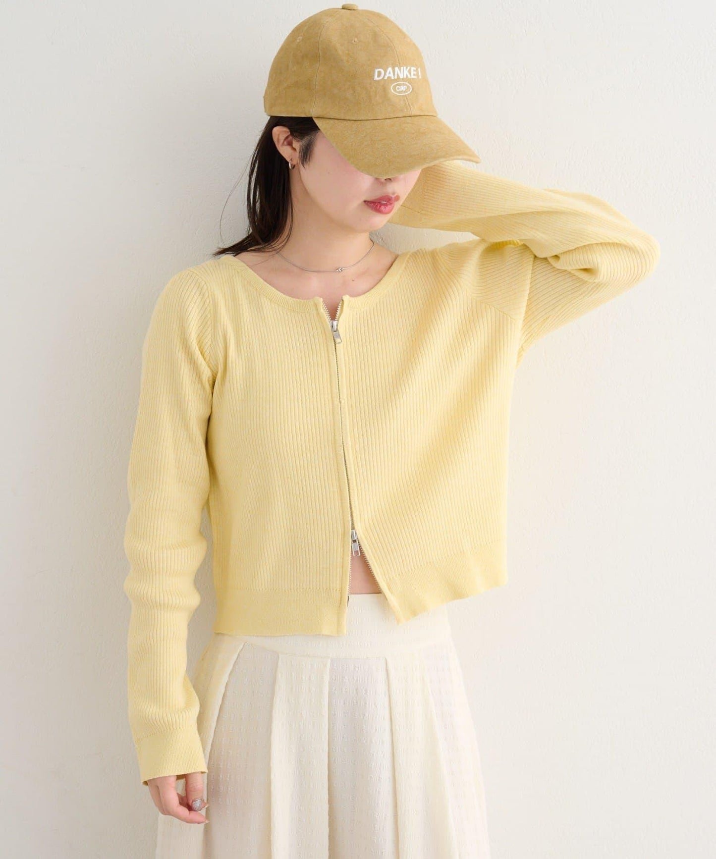 B 金銀絲針織 拉鍊 針織開衫