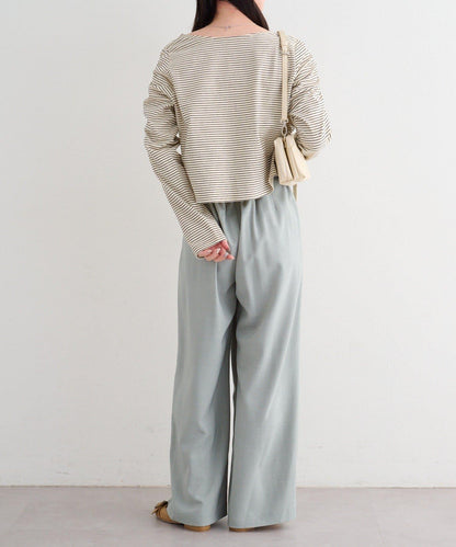 B 尚佈雷面料 裹身設計 西褲