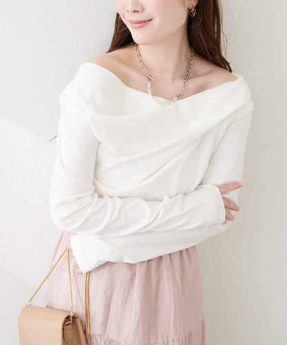 順滑天竺垂墜感套頭上衣