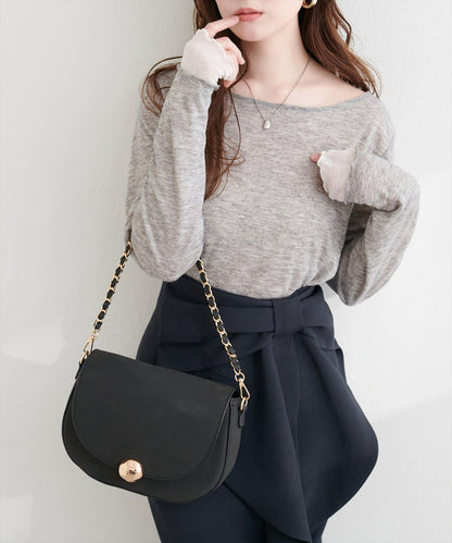 可雙面穿 透紗拼接 上衣