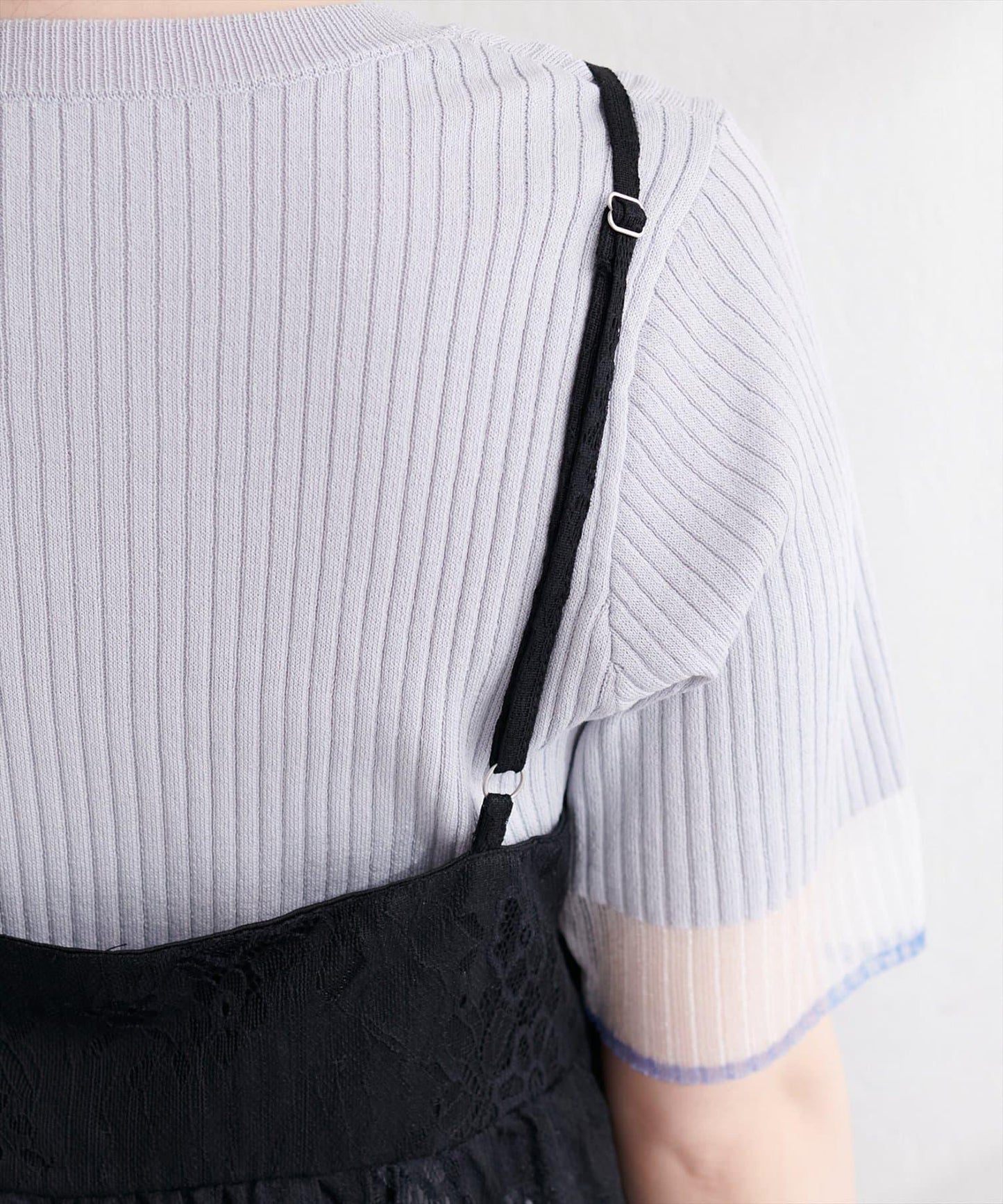 花朵蕾絲 吊帶 長款上衣