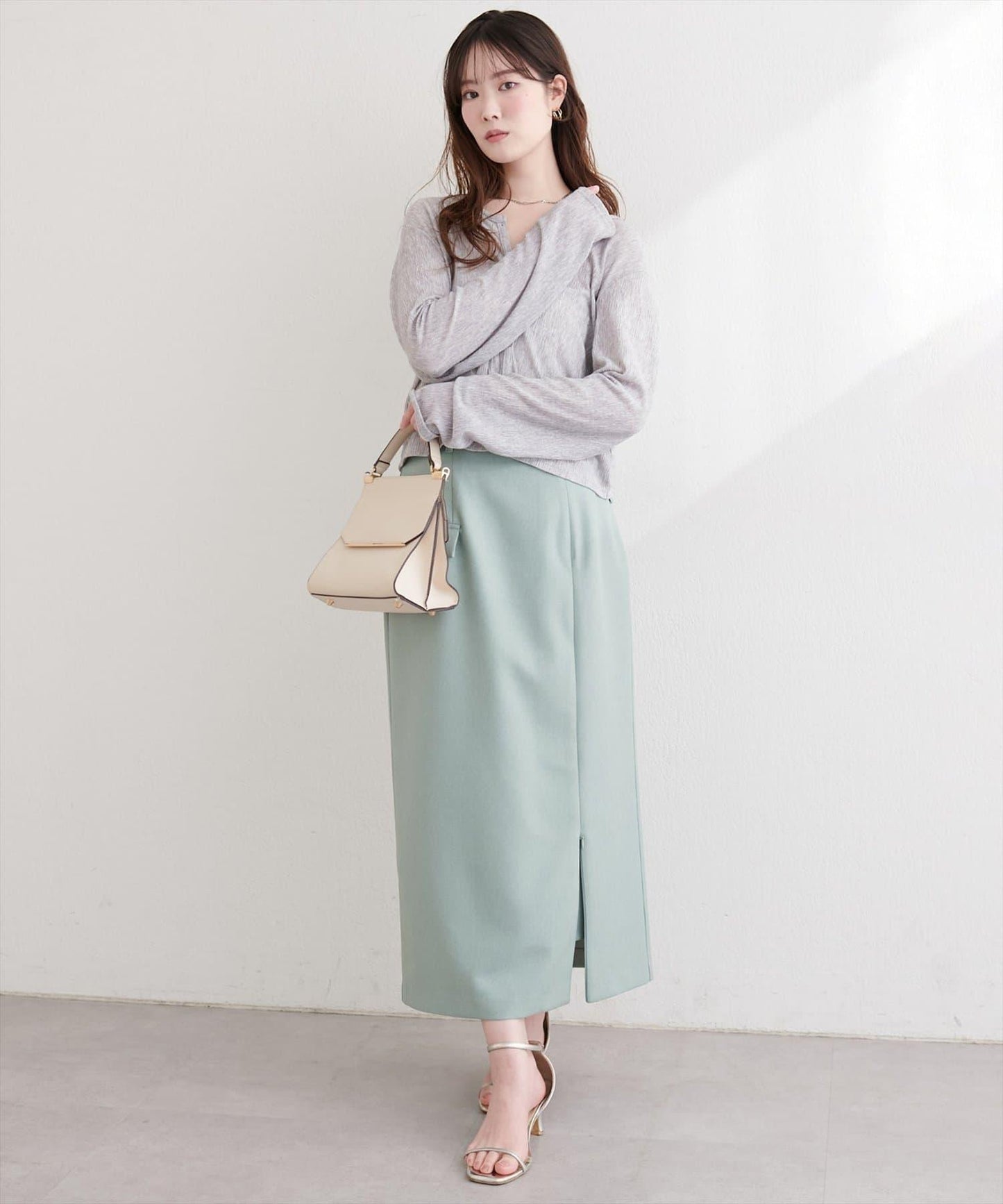 隨機縐感 2WAY 針織開衫