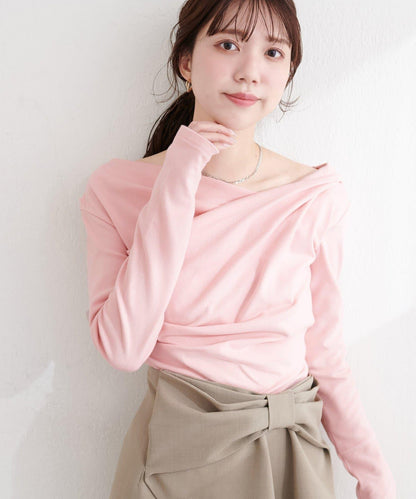 順滑天竺垂墜感套頭上衣