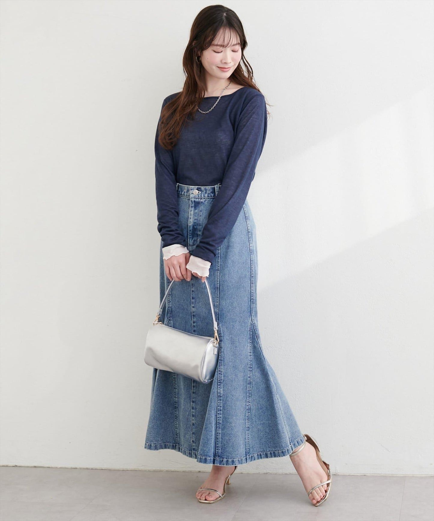 可雙面穿 透紗拼接 上衣