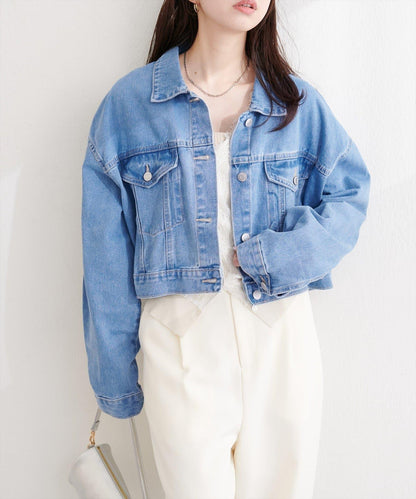 短款牛仔夾克