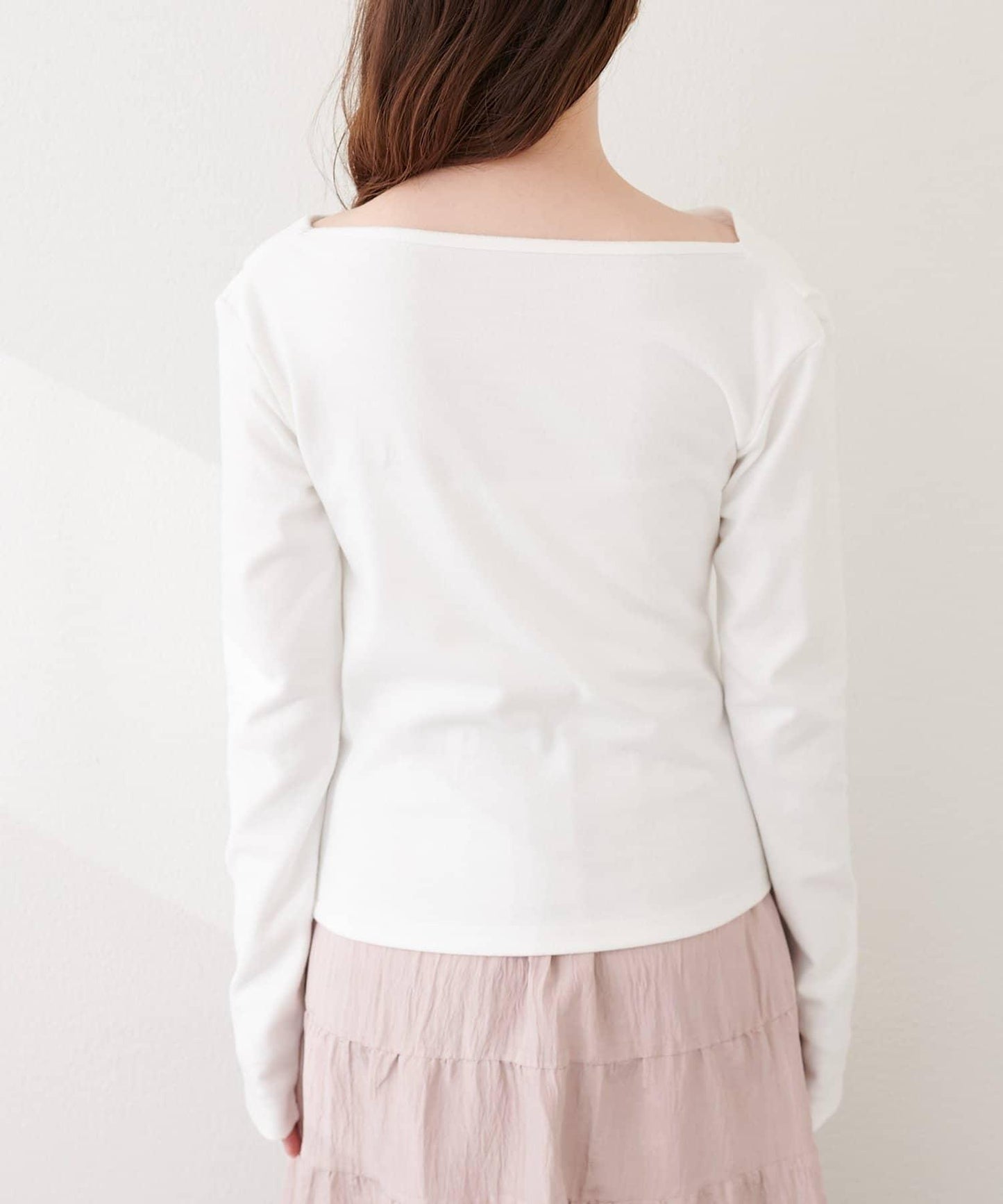 順滑天竺垂墜感套頭上衣