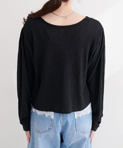 隨機縐感 2WAY 針織開衫