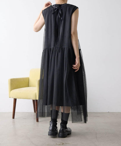 《2點セット/マルチウェイ》 提花網紗 多穿法 套裝連衣裙 SUM1 STYLE