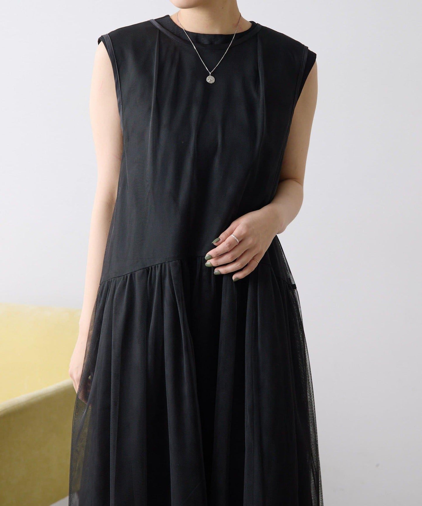 《2點セット/マルチウェイ》 提花網紗 多穿法 套裝連衣裙 SUM1 STYLE