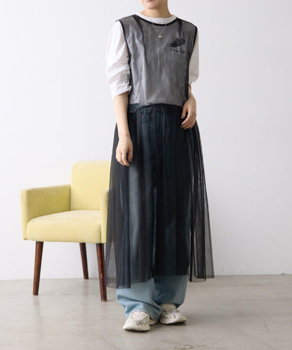 《2點セット/マルチウェイ》 提花網紗 多穿法 套裝連衣裙 SUM1 STYLE