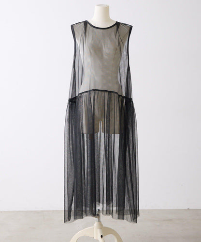 《2點セット/マルチウェイ》 提花網紗 多穿法 套裝連衣裙 SUM1 STYLE