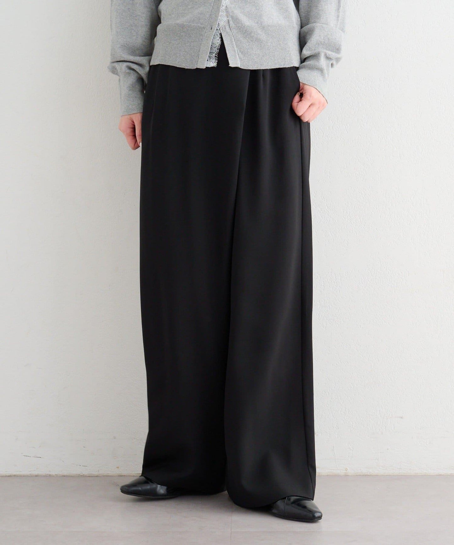 B 尚佈雷面料 裹身設計 西褲