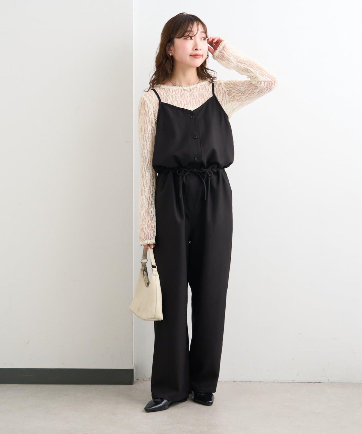 雙尺碼 小個子尺碼 可成套搭配 吊帶連體褲 B款