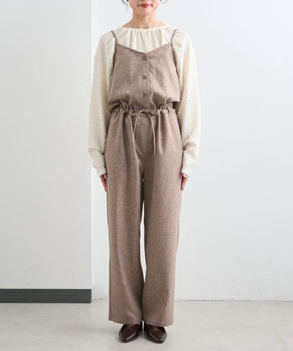 雙尺碼 小個子尺碼 可成套搭配 吊帶連體褲 B款