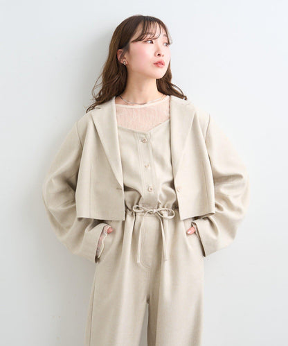 雙尺碼 小個子尺碼 可成套搭配 吊帶連體褲 B款