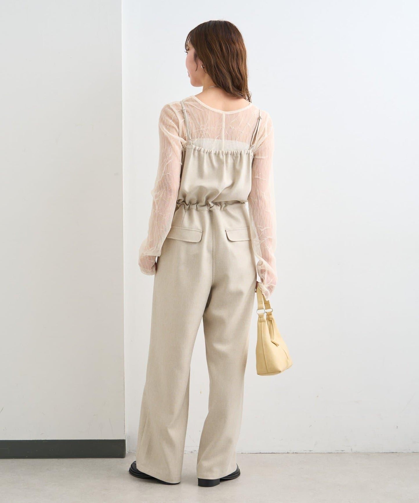 雙尺碼 小個子尺碼 可成套搭配 吊帶連體褲 B款