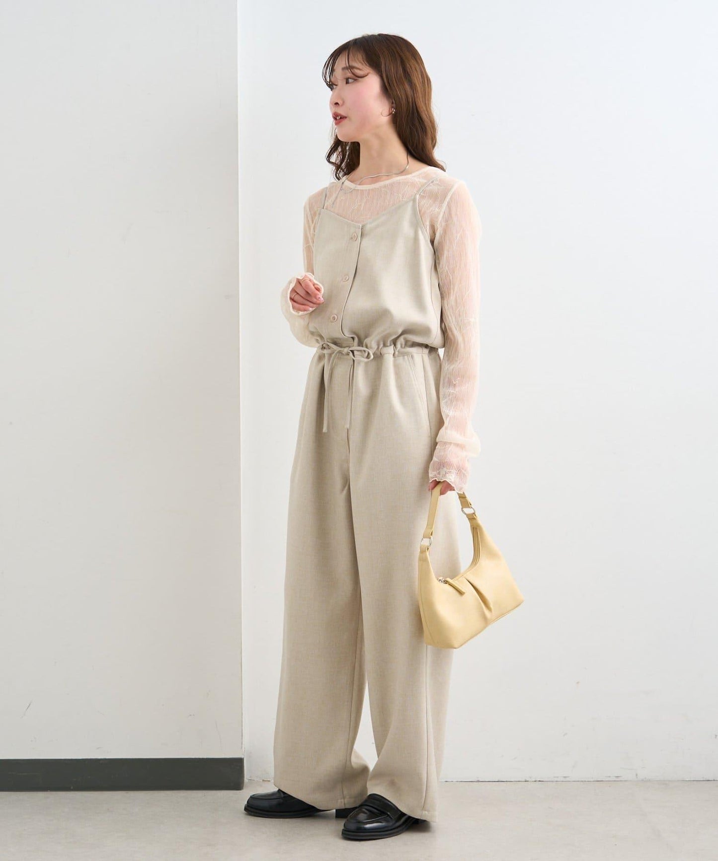 雙尺碼 小個子尺碼 可成套搭配 吊帶連體褲 B款