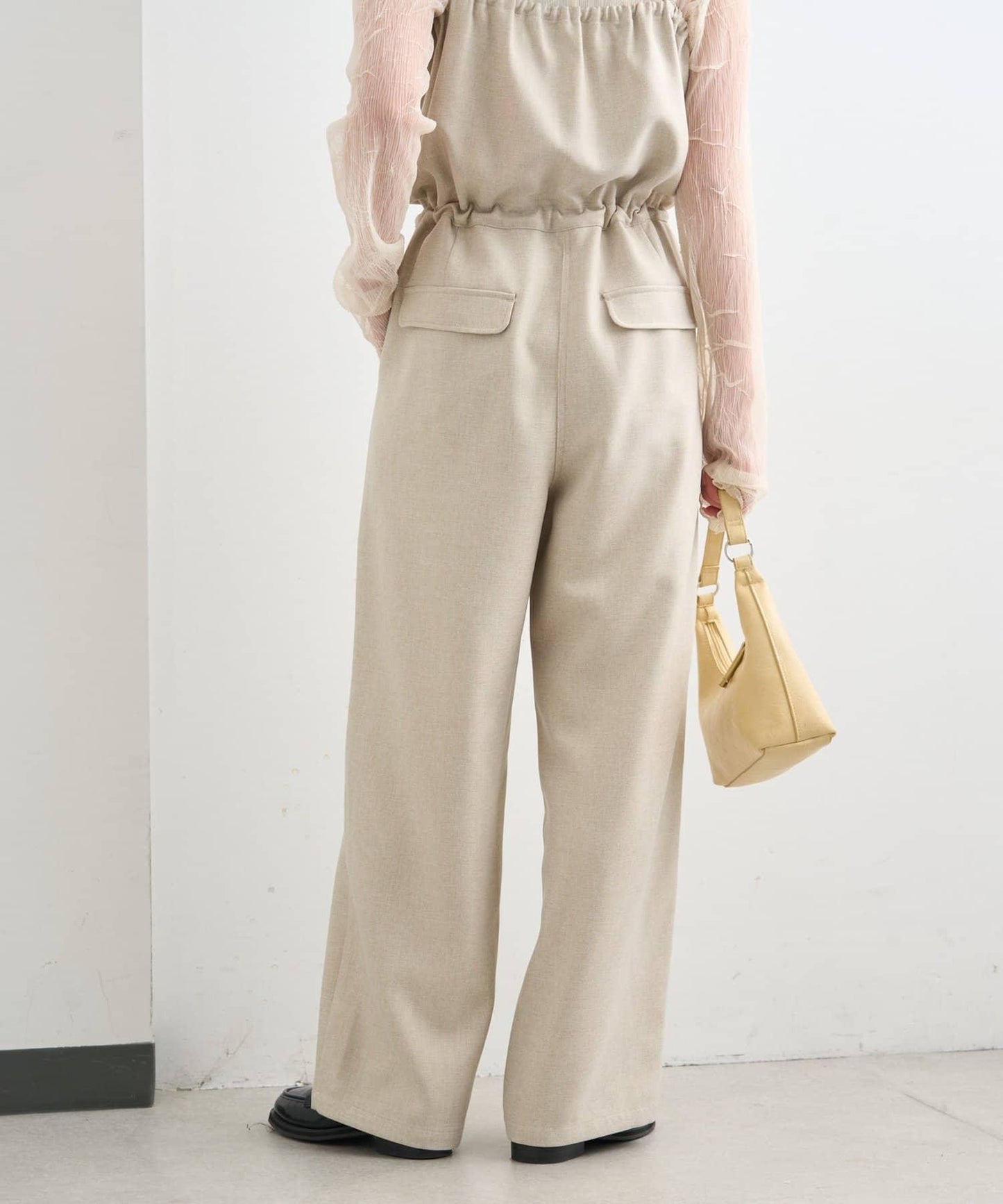 雙尺碼 小個子尺碼 可成套搭配 吊帶連體褲 B款