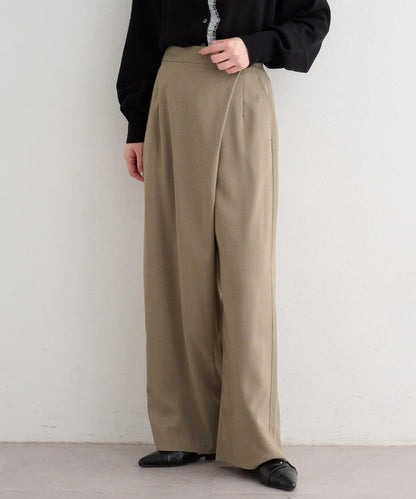 B 尚佈雷面料 裹身設計 西褲