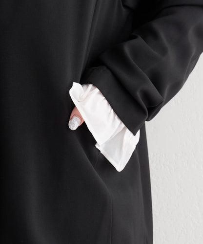 可成套搭配 S/M尺碼 B款 袖口荷葉邊外套