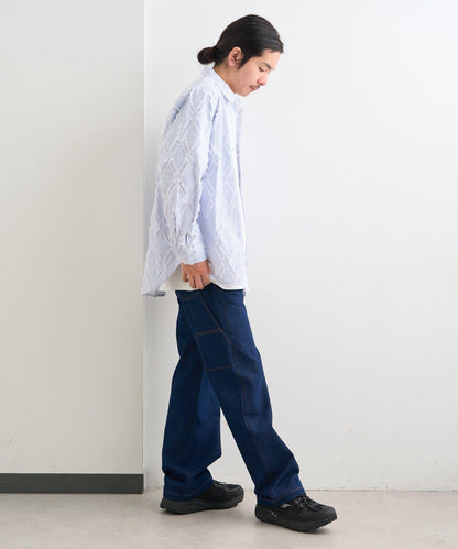 BM 條紋圓領襯衫