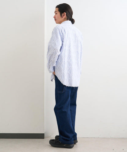 BM 條紋圓領襯衫