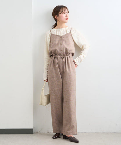 雙尺碼 小個子尺碼 可成套搭配 吊帶連體褲 B款