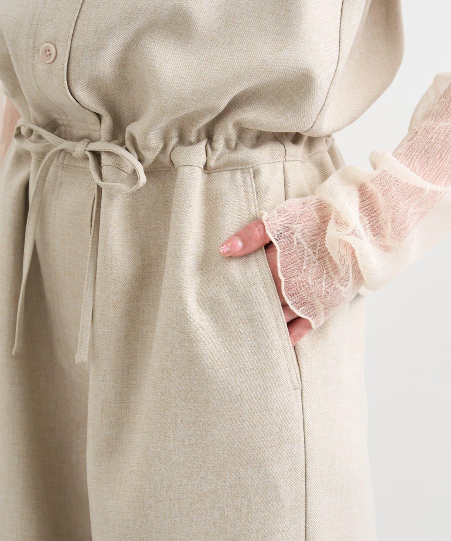 雙尺碼 小個子尺碼 可成套搭配 吊帶連體褲 B款