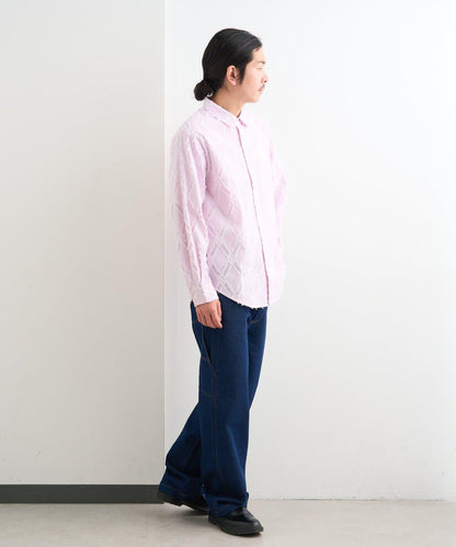 BM 條紋圓領襯衫