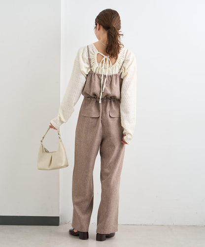 雙尺碼 小個子尺碼 可成套搭配 吊帶連體褲 B款