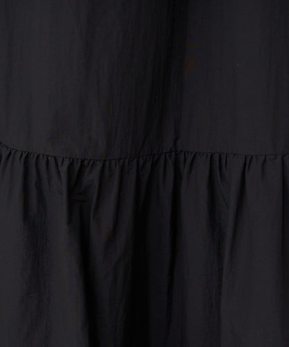 荷葉層疊長款半身裙